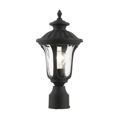 Oxford 1 Light Outdoor Post Top Lantern 7.25x15.5 Inch by Livex - 7848-14