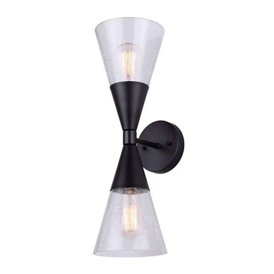 Lillian 2 Light Wall Sconce by Canarm - IWF1101A02