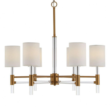 Welkin 6 Light Large Chandelier by Uttermost - 21380