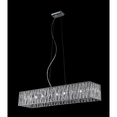 Terra 9 Light Mini Island Chandelier by Z-Lite - 872CH-45
