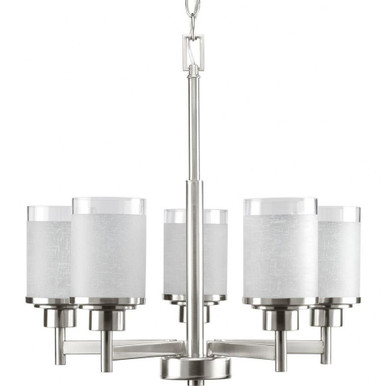 Alexa 5 Light Small Chandelier by Progress - P4459