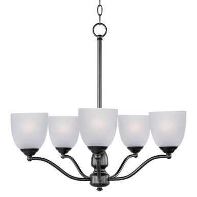 Stefan 5 Light Chandelier by Maxim - 10065FTBK