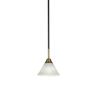 Paramount 1 Light Steel Small Pendant by Toltec - 3401-7-85-