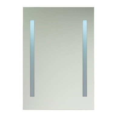 Envisage 27.5 Inch 11W 1 LED Rectangular Back lit Mirror by Jesco - BLML-211-30-L