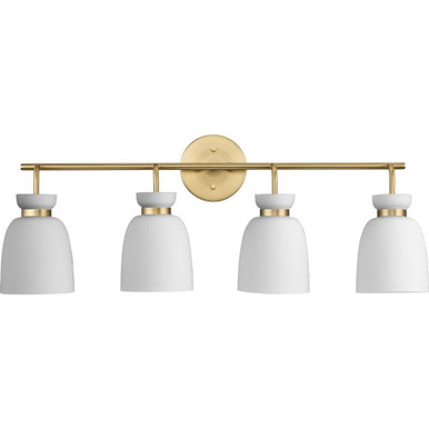 Lexie 4 Light Vanity Light by Progress - P300487