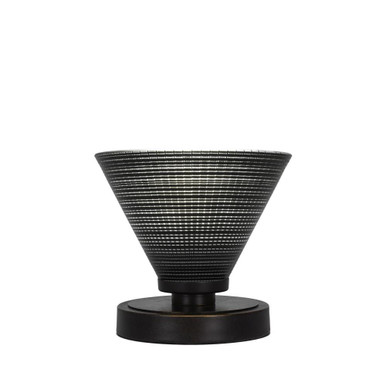 Luna 1 Light Table Lamp 6.5 Inches Tall and 7 Inches Wide by Toltec - 51-765