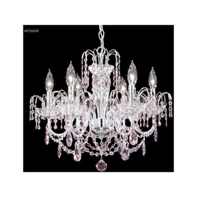 Regalia 6 Light Medium Crystal Chandelier by James Moder - 40726
