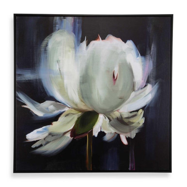 Peony Framed Floral Art 51.5 Inches Tall and 51.5 Inches Wide by Uttermost - 32445