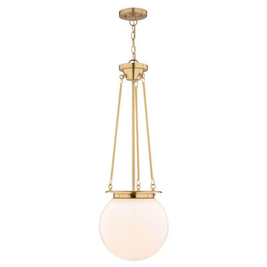 Kent 1 Light Pendant 34.75 Inch Tall and 11.75 Inch Wide by Vaxcel - P0446