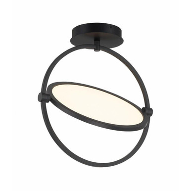 Studio 23 14.5W 1 LED 16.5 Inch Wide Semi Flush Mount by George Kovacs - P5545-66A-L