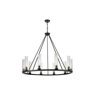 Quebec West 10 Light Oversized Chandelier by Bailey Street Home - 372-BEL-1113014
