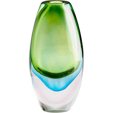 Pine Green 12 Inch Large Vase by Bailey Street Home - 182-BEL-3132358