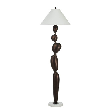Elle 1 Light Floor Lamp 64.25 Inch Tall and 20 Inch Wide by Everren - LPF3203EV