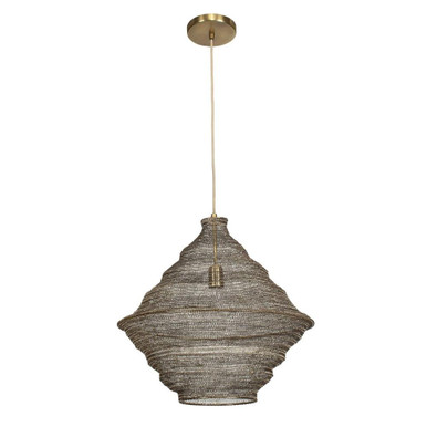 Sigh 1 Light Pendant 20.6 Inch Tall and 20 Inch Wide by uttermost - 21614