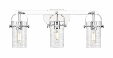 Pilaster II Cylinder 3 Light Vanity Light by Innovations - 423-3W-G423-7