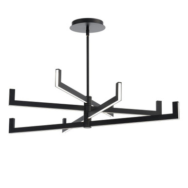 Ferrous 8 Light Large Chandelier by DweLED - PD-33436