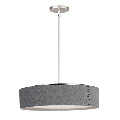 Prime 32.5W 5 LED Large Pendant by Maxim 10226GYSN - 10226GYSN