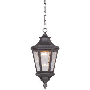 Hanford Pointe 1 Light 9 Inch Wide Outdoor Flush Mount by Minka Lavery - 71824-143-L