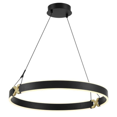 Recovery X 44W 1 LED Light Large Pendant by George Kovacs - P5405-689-L