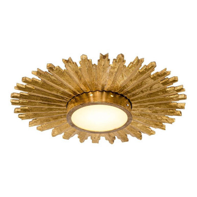 Sunburst 16W 2 LED Flush Mount 3.03 Inch X 21.65 Inch Wide by Parrot Uncle - BBW9602-2