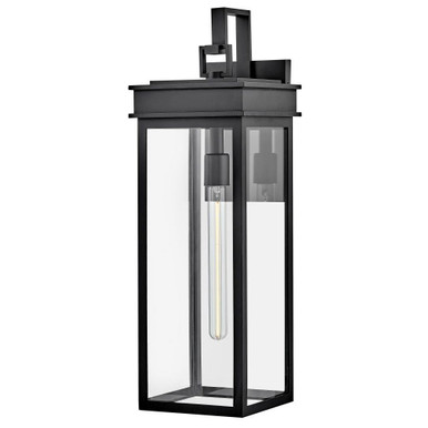 Cole 1 Light Outdoor Wall Lantern by Lark - 82065BK