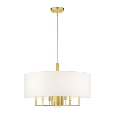 Meridian 7 Light Large Pendant by Livex - 49376