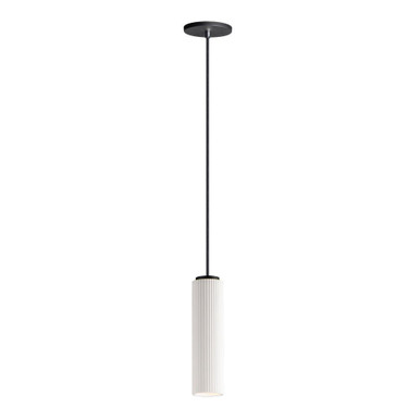 Pleat 1 LED Light Mini Pendant by ET2 - E25038-WTBK