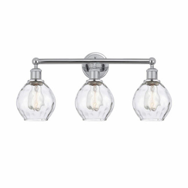 Waverly 3 Light Modern Vanity Light 24 Inch Wide by Innovations - 616-3W-PC-G362