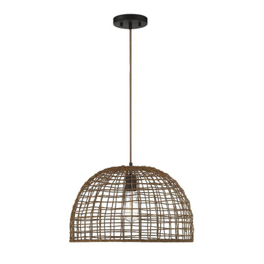 1 Light Large Pendant 12 Inch Tall by BSH - 2583-BEL-1107407