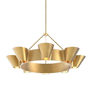 Herd House Lane 8 Light Oversized Chandelier by Bailey Street Home - 116-BEL-4442048
