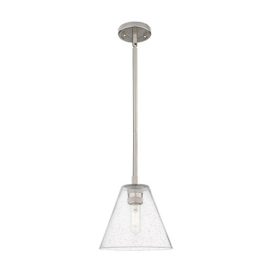 Crown Point 1 Light Berkshire Stem Pendant 8 Inch Wide by Innovations - 434-1S-GBC-8_P