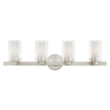 Manhattan 4 Light Vanity Light by Livex - 1544