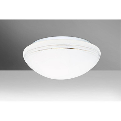 Bobbi 12 2 Light 12 Inch Wide Flush Mount by Besa - BOBBI12