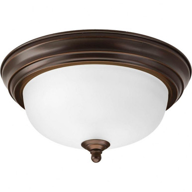 Melon 1 Light 11.38 Inch Wide Flush Mount by Progress - P3924