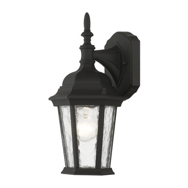 Hamilton 1 Light Outdoor Wall Lantern 13.5 Inch Tall by Livex - 75460-14