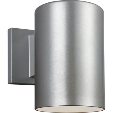 14W 1 LED Outdoor Small Cylinder Wall Lantern by Visual Comfort Studio - 8313897