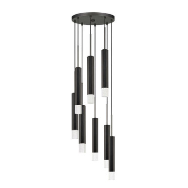56W 8 LED Light Large Pendant - 1-BEL-1329108