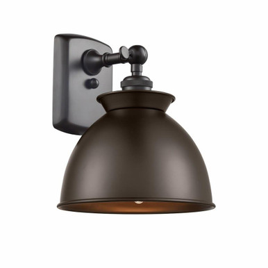 Adirondack 1 Light Wall Sconce by Innovations - 516-1W-OB-M14-OB