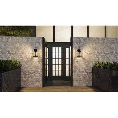 Harrow Barton 1 Light Wall Lantern 14.5 Inch Tall by Bailey Street Home - 71-BEL-1283032