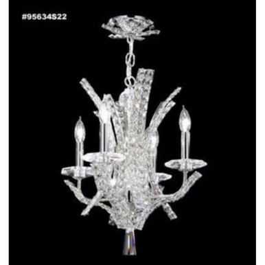 Eclipse 4 Light Small Chandelier by James Moder - 95634
