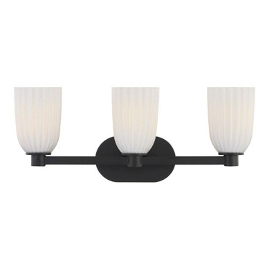 Baldwin 3 Light Bath Vanity 9.13 Inch Tall and 23 Inch Wide by Savoy House - 8-1245-3