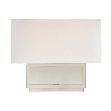2 Light Wall Sconce In Mid Century Modern Style 11 x 12 Inches by Meridian - M90095BN