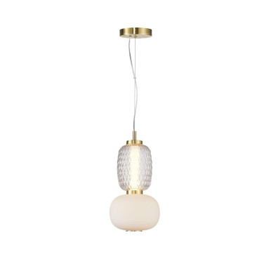 Cyra 18W One LED Light Small Pendant by Artcraft - AC6701BR