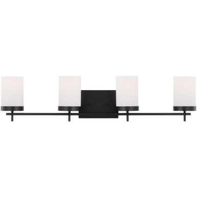 Zire 4 Light Steel Vanity Light by Visual Comfort Studio - 4490304EN3-78834