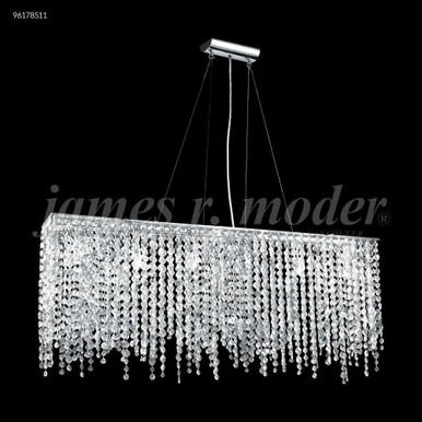 Continental Fashion 6 Light Mini Chandelier by James Moder - 96178S00CF