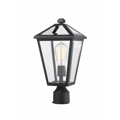 Keats Cloisters 1 Light Outdoor Post Mount Light 16.5 x 8.25 In by BSH - 372-BEL-4314857