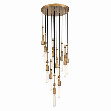 Louise 11 Light Small Chandelier by Designers Fountain - d231m-11ch-osb