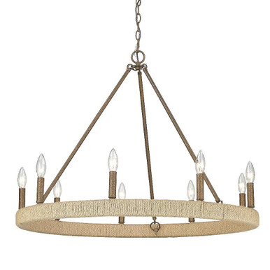 Newnham Square 1 Light Large Chandelier by Bailey Street Home - 170-BEL-4649771
