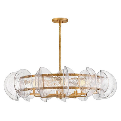 Seraphina 5W 8 LED Large Drum Chandelier 40.25 Inch Wide by Fredrick Ramond - FR41926DA