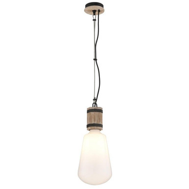 Fulton 1 Light Small Pendant 20.75 Inch Tall by Troy - F4552